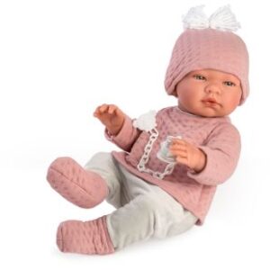 muñeca bebé maria, 43 cm.